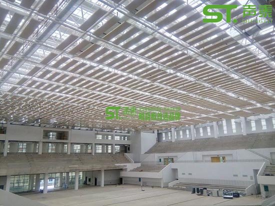 體育場館建筑聲學解決方案從選用吸音板開始(圖1) 體育場館建筑聲學解決方案從選用吸音板開始(圖1)